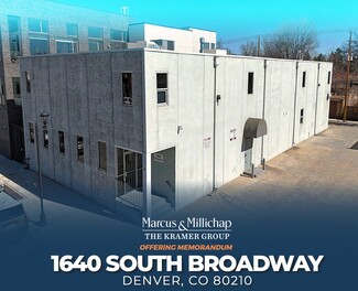 Plus de détails pour 1640 S Broadway, Denver, CO - Industriel à vendre