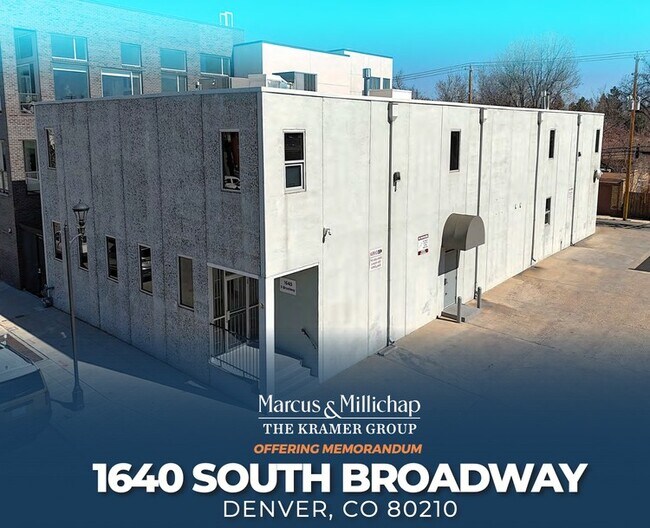 Plus de détails pour 1640 S Broadway, Denver, CO - Industriel à vendre