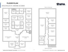219 Le Phillip Ct, Concord, NC for lease Floor Plan- Image 1 of 1