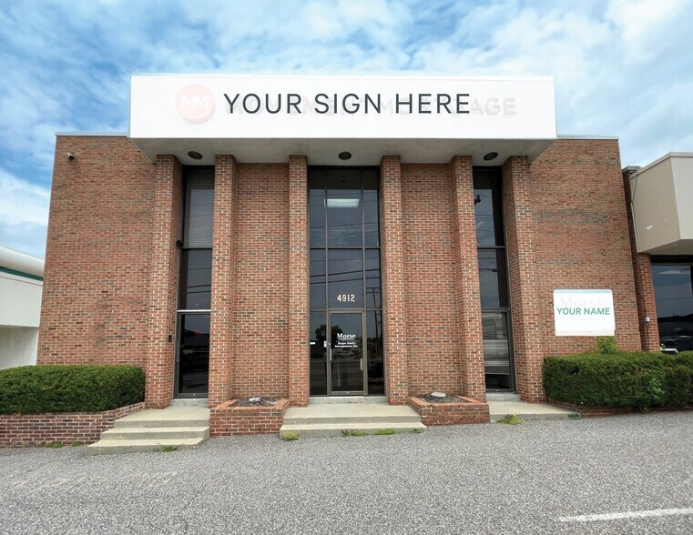 4912 W Broad St, Richmond, VA à louer - Photo du bâtiment - Image 1 de 11