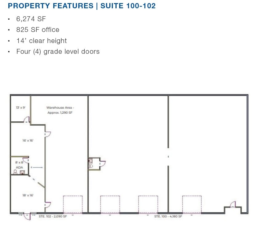 100 E Felix St, Fort Worth, TX for lease Floor Plan- Image 1 of 1