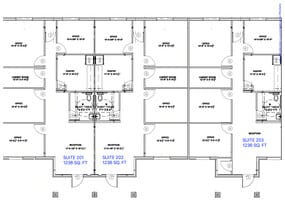 8525 N Sam Houston Pkwy E, Humble, TX à louer Plan d’étage- Image 1 de 1