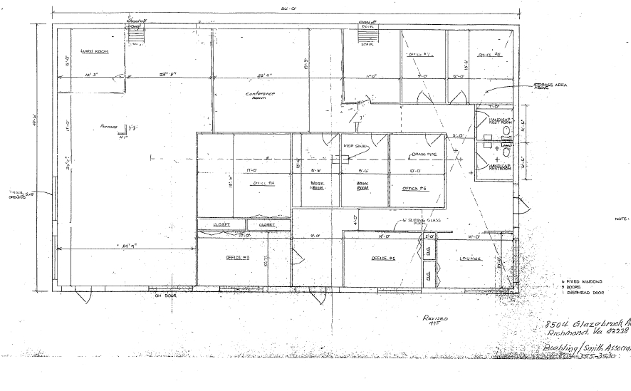 8504 Glazebrook Ave, Richmond, VA for sale - Floor Plan - Image 2 of 2