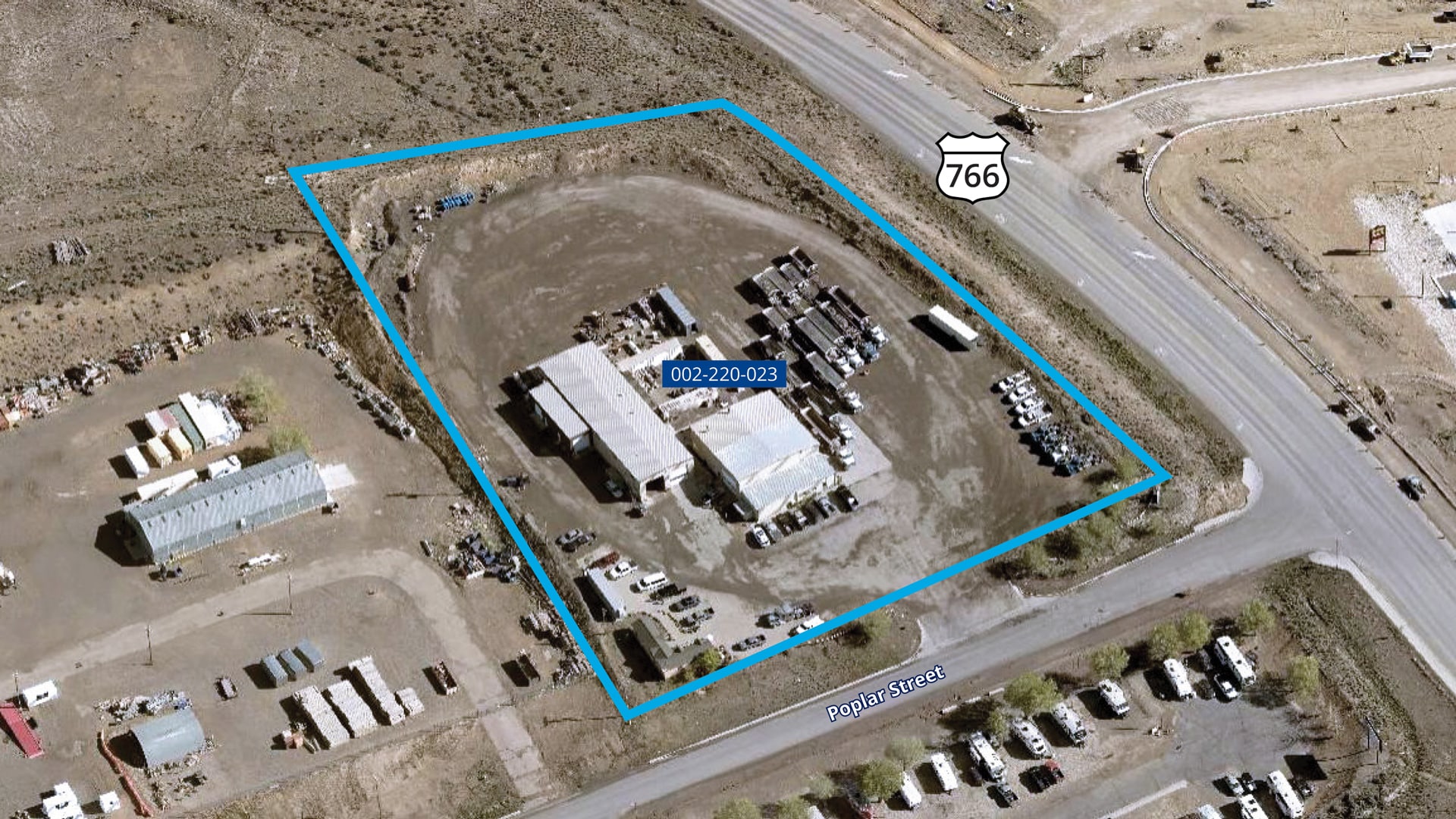 924 Poplar st, Carlin, NV for sale Aerial- Image 1 of 3