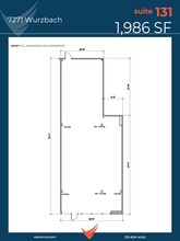 7271 Wurzbach Rd, San Antonio, TX à louer Plan de site- Image 1 de 1