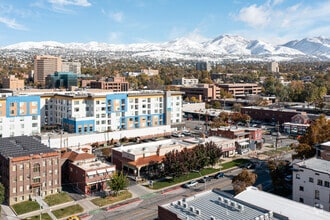 453-457 E 300 S, Salt Lake City, UT - AERIAL  map view