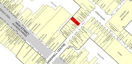 High St, West Bromwich à louer Goad Map- Image 2 de 2