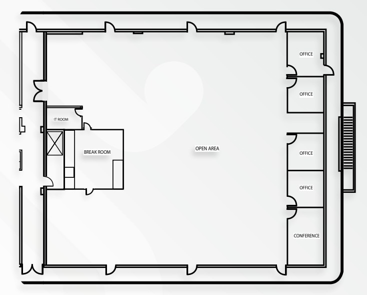10680 Treena St, San Diego, CA for lease Floor Plan- Image 1 of 4