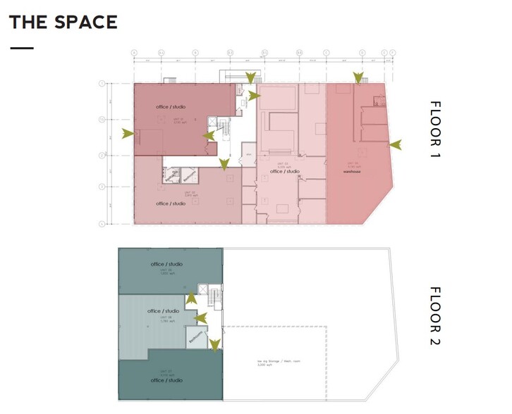 514 S Hall St, Dallas, TX for lease - Floor Plan - Image 2 of 2