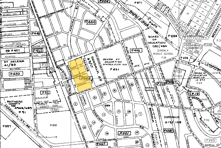 41-57 Shipping Pl, Baltimore, MD à louer - Plan cadastral - Image 2 de 4