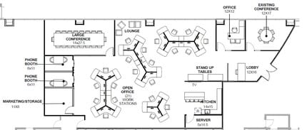19520 Jamboree Rd, Irvine, CA à louer Plan d’étage- Image 1 de 1