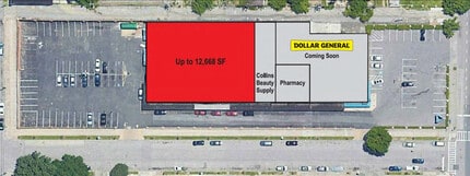 4020 Frederick Ave, Baltimore, MD - Aérien Vue de la carte