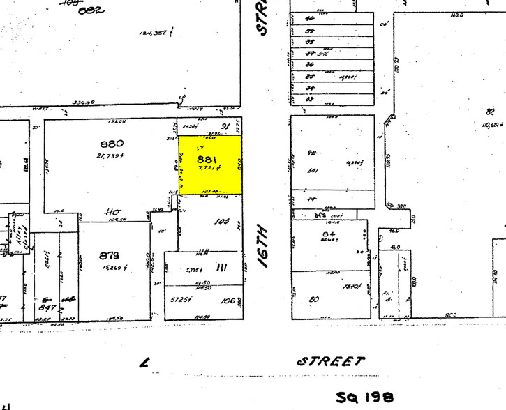 1126 16th St Nw, Washington, DC for sale - Plat Map - Image 1 of 1