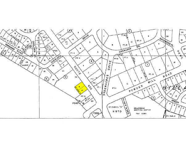 10226 New Hampshire Ave, Silver Spring, MD for sale - Plat Map - Image 2 of 2