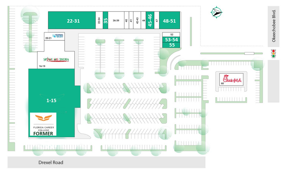 6046-6082 Okeechobee Blvd, West Palm Beach, FL for lease - Building Photo - Image 2 of 10