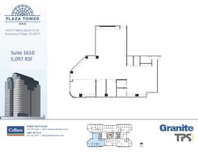 6400 S Fiddlers Green Cir, Greenwood Village, CO for lease Floor Plan- Image 2 of 2