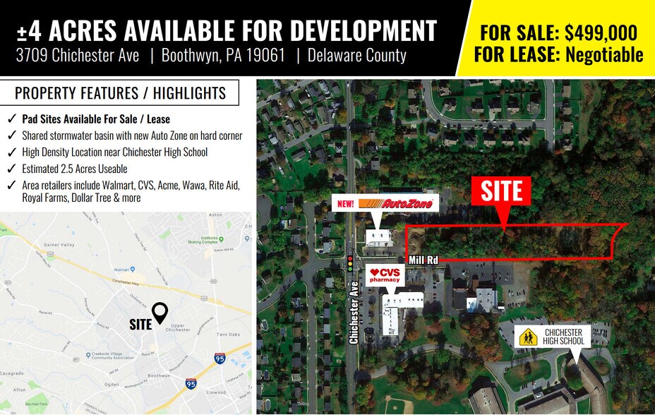 3709 Chichester Ave, Upper Chichester, PA à louer - Photo du bâtiment - Image 2 de 2