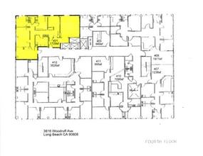 3816 Woodruff Ave, Long Beach, CA for lease Floor Plan- Image 2 of 2