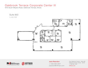 1815 S Meyers Rd, Oakbrook Terrace, IL à louer Plan d  tage- Image 1 de 1