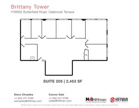 17W662 Butterfield Rd, Oakbrook Terrace, IL for lease Floor Plan- Image 1 of 1