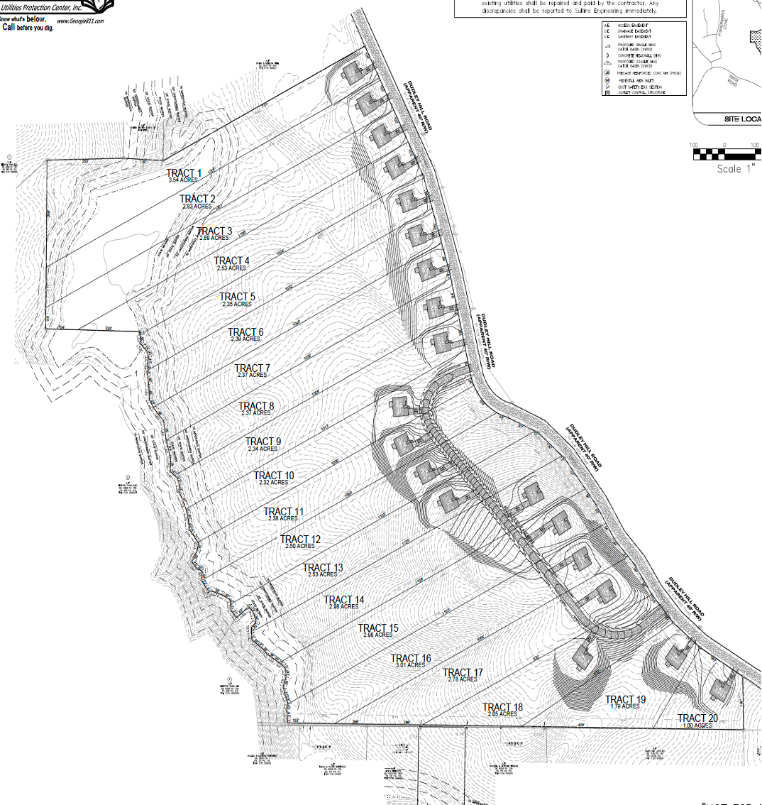 5181 Dudley Hill Rd, Gainesville, GA à vendre Plan de site- Image 1 de 10