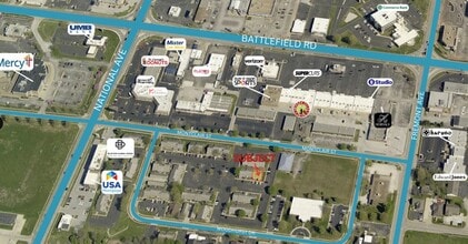 1200 E Woodhurst Dr, Springfield, MO - AERIAL  map view - Image1