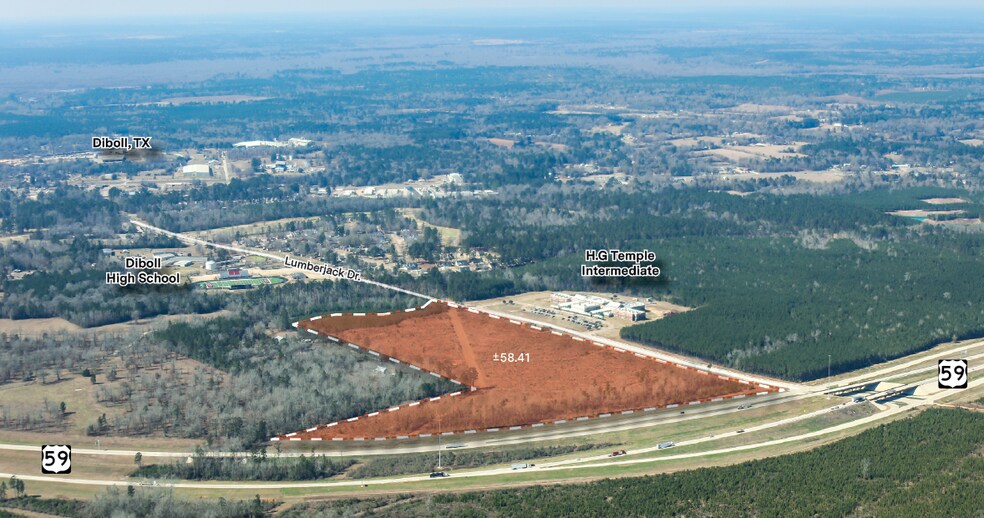 Lumberjack Dr., Diboll, TX à vendre - Photo du bâtiment - Image 2 de 8