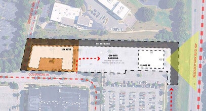 The Forum at Bridge Street, Huntsville, AL for lease Site Plan- Image 2 of 2
