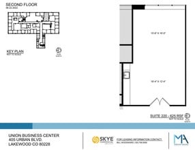 405 Urban St, Lakewood, CO for lease Floor Plan- Image 1 of 1