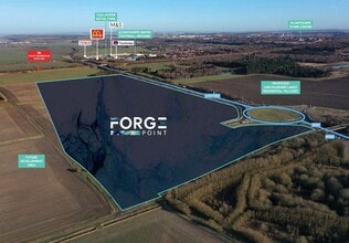 West Rd, Scunthorpe, SHS - AERIAL  map view
