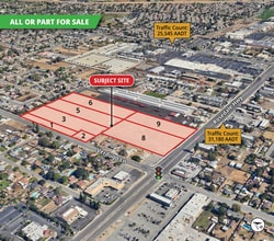 NEQ Rosedale Hwy & Verdugo Ln, Bakersfield, CA - Aerial map view - Image1