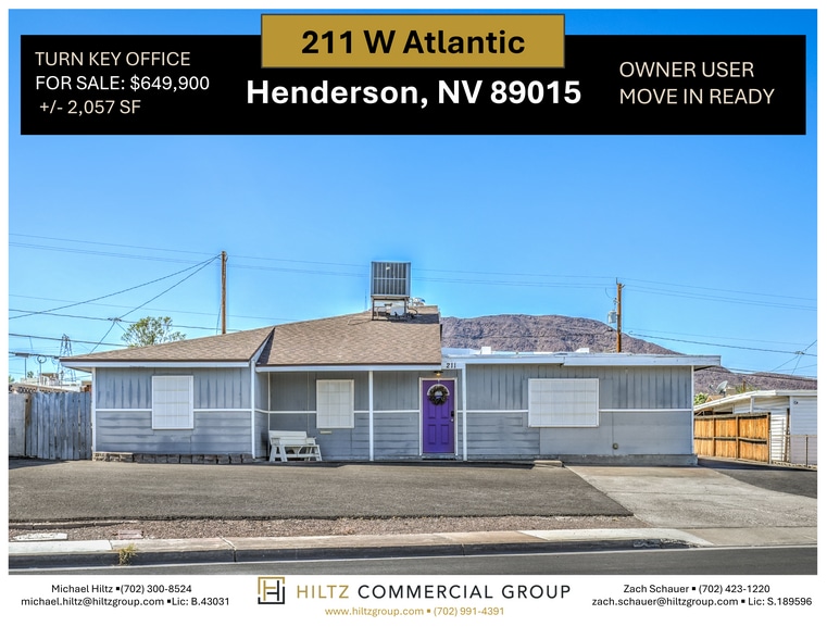 211 W Atlantic Ave, Henderson, NV for sale - Building Photo - Image 2 of 54