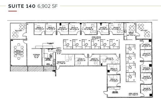 5465 Morehouse Dr, San Diego, CA à louer Plan d  tage- Image 1 de 2