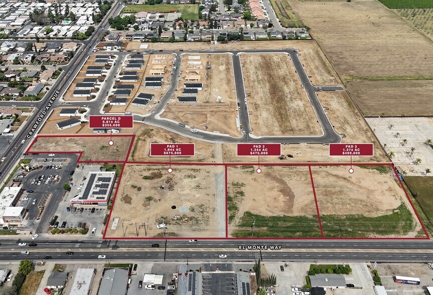 El Monte Way, Dinuba, CA for sale - Primary Photo - Image 1 of 2