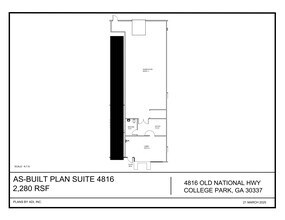 4810-4820 Old National Hwy, Atlanta, GA for lease Site Plan- Image 1 of 1