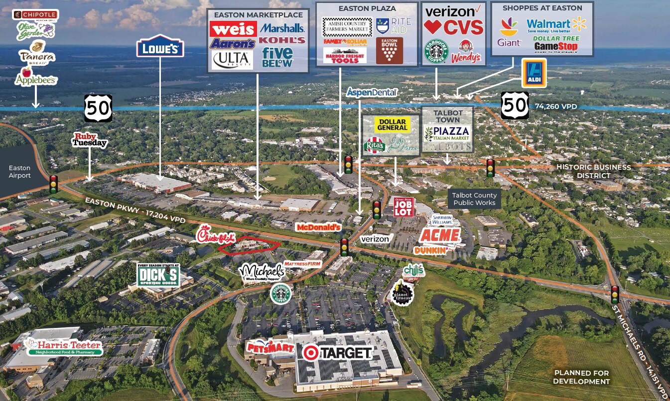 28632 Marlboro Ave, Easton, MD à vendre Photo du bâtiment- Image 1 de 3