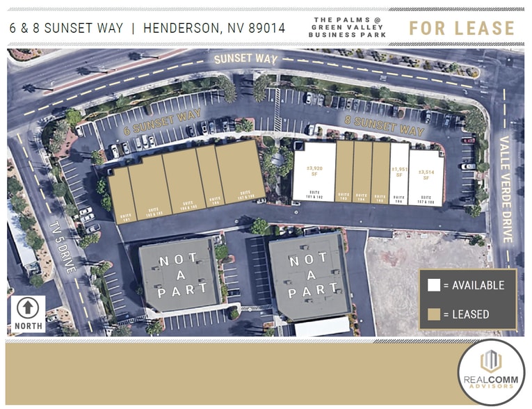 8 Sunset Way, Henderson, NV for lease - Building Photo - Image 3 of 6