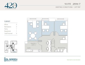 420 Lexington Ave, New York, NY à louer Plan d’étage- Image 1 de 1