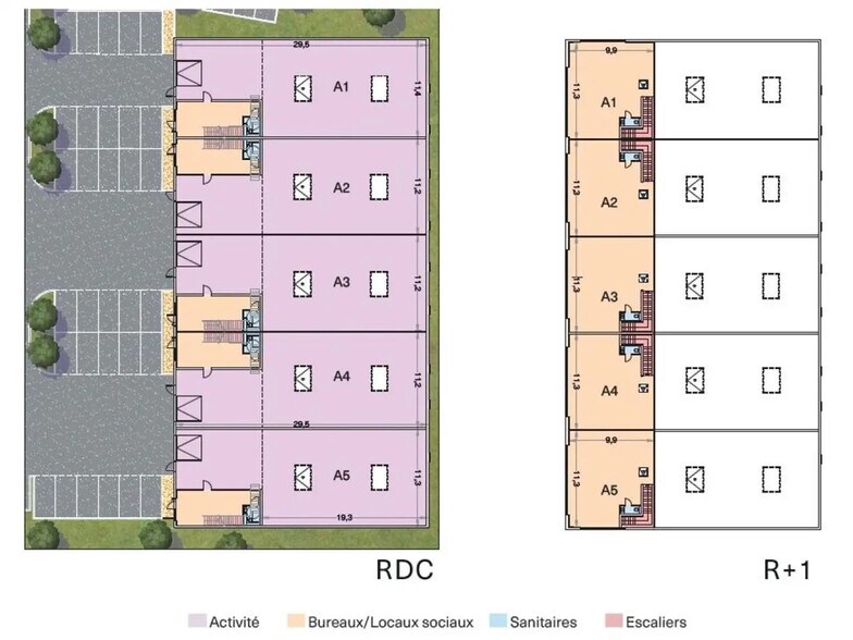 Flex in Louvres for sale - Floor Plan - Image 3 of 4