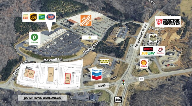Plus de détails pour 5431 Chestatee, Dahlonega, GA - Commerce de détail à louer