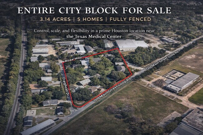 Plus de détails pour Entire City Block – Spécialité à vendre, Houston, TX
