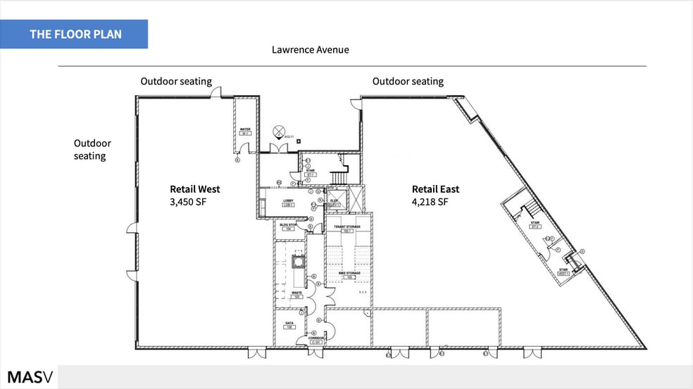 2919-2935 W Lawrence Ave, Chicago, IL for lease - Floor Plan - Image 2 of 2