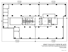 2350 Valley View Ln, Dallas, TX for lease Floor Plan- Image 1 of 1