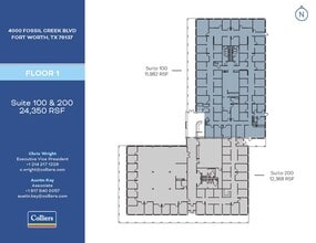 4000 Fossil Creek Blvd, Fort Worth, TX for lease Floor Plan- Image 2 of 2