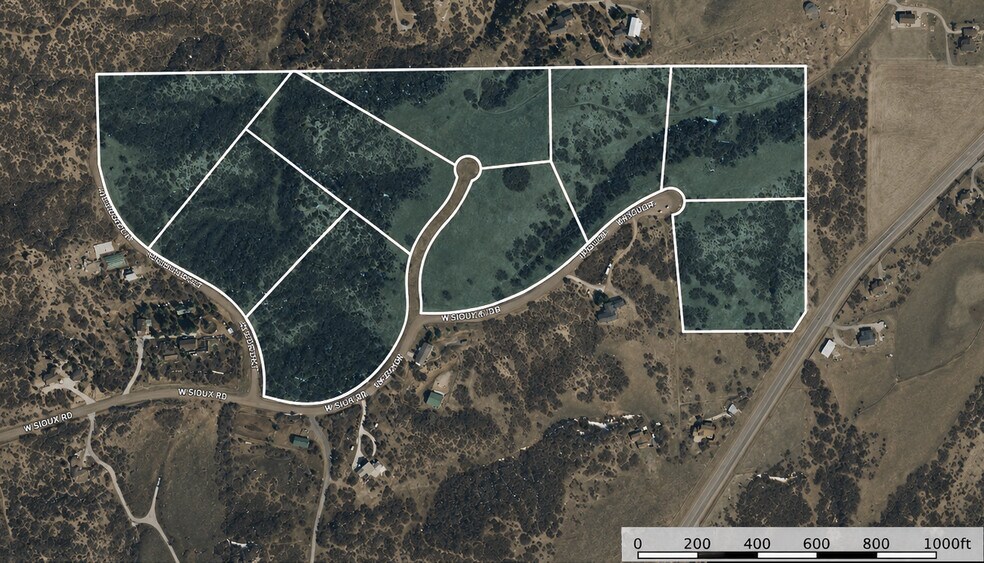 5610 Sioux Dr, Sedalia, CO à vendre - Plan cadastral - Image 2 de 5