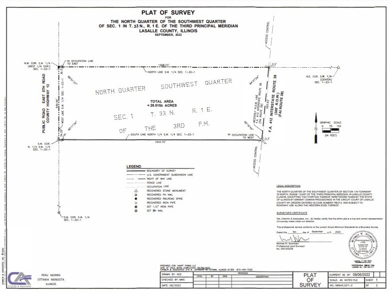 2926 E 5th Rd, La Salle, IL for sale - Plat Map - Image 2 of 2