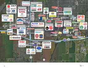 3105 Great Northern, Springfield, IL - Aerial  map view