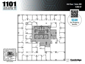 1101 14th St NW, Washington, DC for lease Floor Plan- Image 1 of 1
