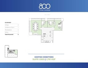 800 Third Ave, New York, NY for lease Floor Plan- Image 1 of 1