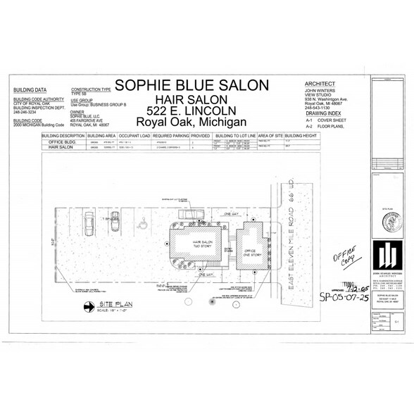 520-522 E Eleven Mile Rd, Royal Oak, MI à vendre - Photo du bâtiment - Image 2 de 20